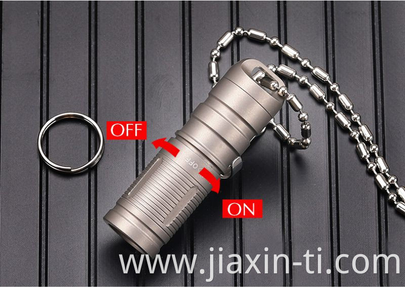 titanium flashlight